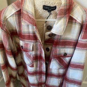 Love Tree Shacket-size XL never worn